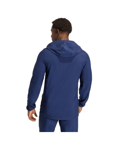 Kurtka męska adidas tiro 26 travel windbreaker granatowa kd3334