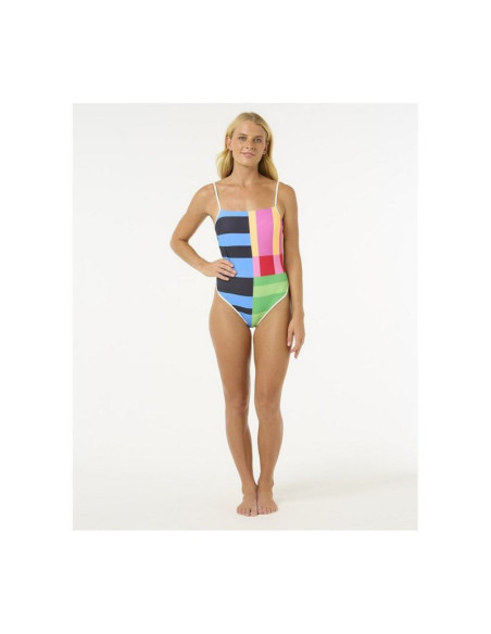 Kostium jednoczęściowy rip curl las dalias good one piece turkusowy