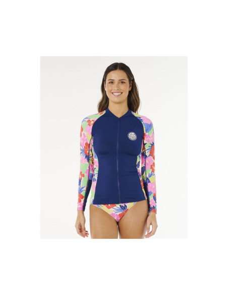 Lycra damska rip curl party wave upf z/t ls multikolor