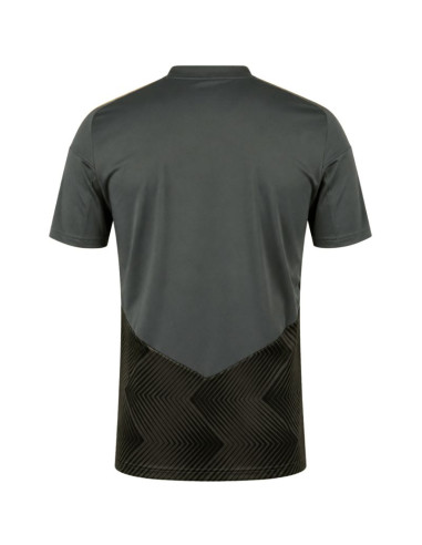 Koszulka męska adidas micond22 jersey szaro-czarna hb5392