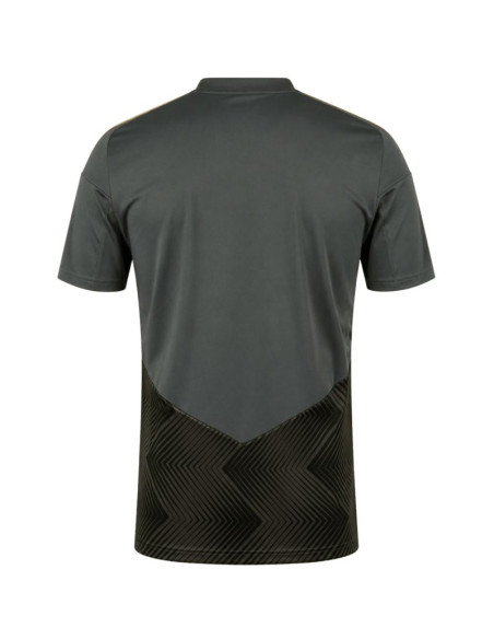Koszulka męska adidas micond22 jersey szaro-czarna hb5392