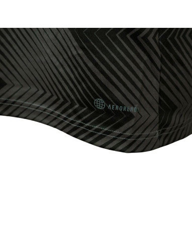 Koszulka męska adidas micond22 jersey szaro-czarna hb5392