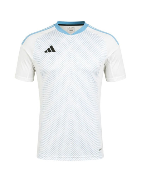 Koszulka męska adidas micond22 jersey biało-błękitna hb5392