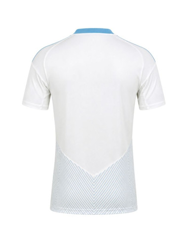 Koszulka męska adidas micond22 jersey biało-błękitna hb5392