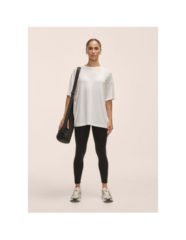 Koszulka damska casall oversized cotton blend tee biały