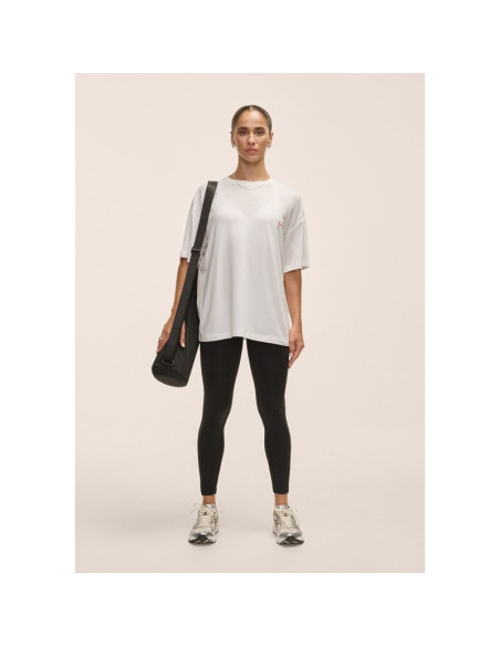 Koszulka damska casall oversized cotton blend tee biały