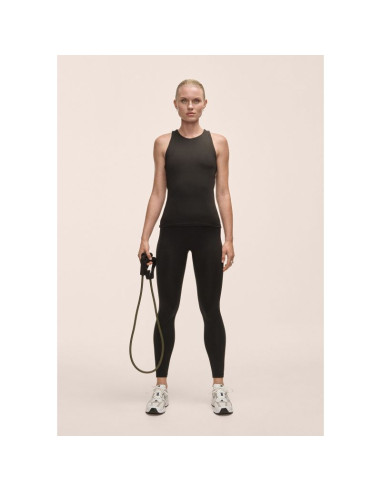 Koszulka damska treningowa casall soft touch bra tank czarny