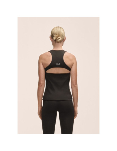 Koszulka damska treningowa casall soft touch bra tank czarny
