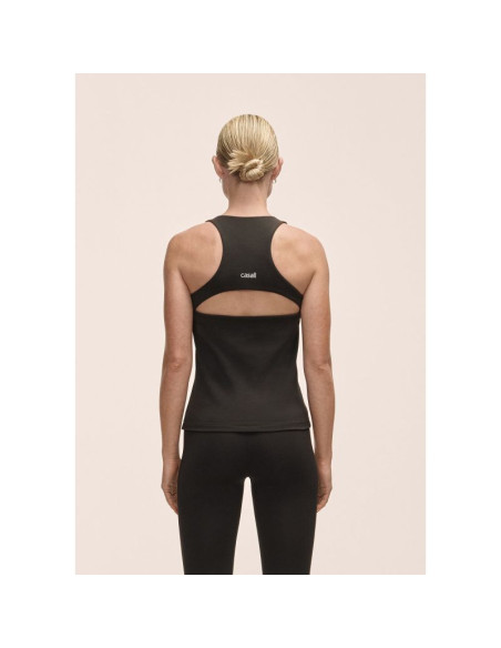 Koszulka damska treningowa casall soft touch bra tank czarny