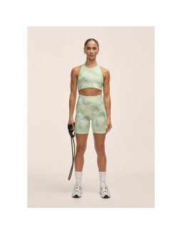 Legginsy damskie casall high waist bike shorts zielony
