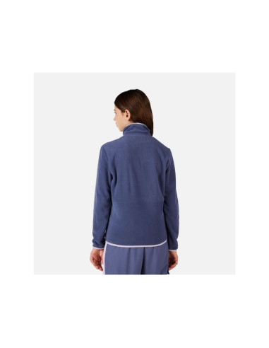 Bluza dziecięca rossignol jr strawpile fleece fz niebieska