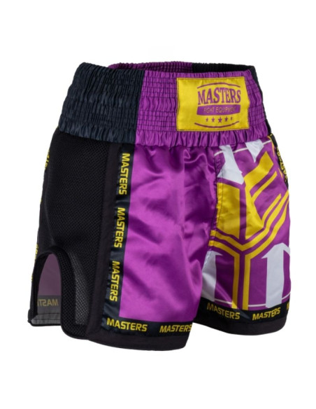 Spodenki damskie krótkie masters kickgirl violet