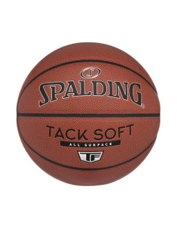 Piłka koszykowa spalding tack soft brązowa 76941z