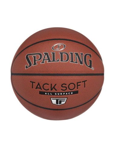 Piłka koszykowa spalding tack soft brązowa 76941z