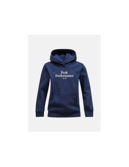 Bluza peak performance jr original hood granatowy