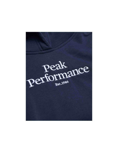 Bluza peak performance jr original hood granatowy