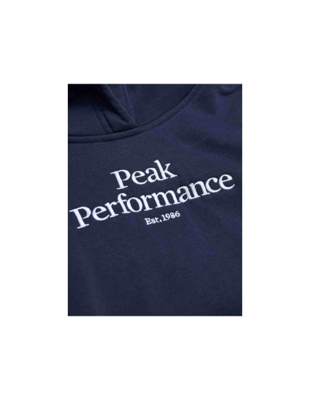 Bluza peak performance jr original hood granatowy