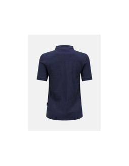 Koszulka damska peak performance w classic cotton polo kolor granatowy 2