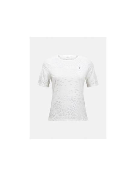Koszulka damska peak performance w discover t-shirt kolor biały