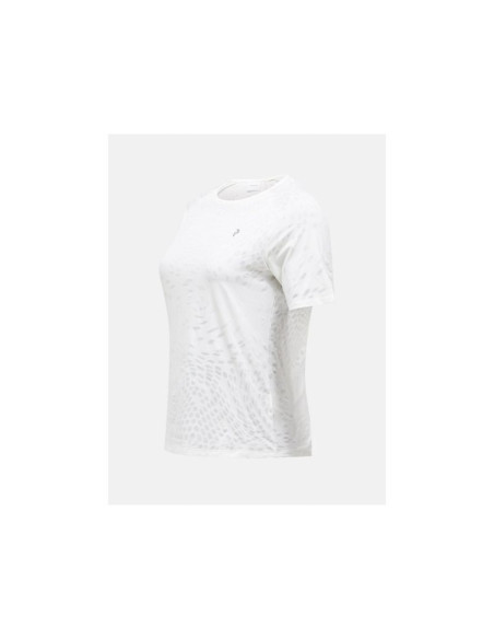 Koszulka damska peak performance w discover t-shirt kolor biały