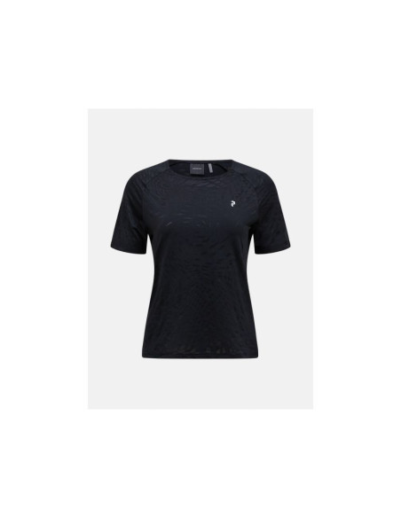 Koszulka damska peak performance w discover t-shirt kolor czarny