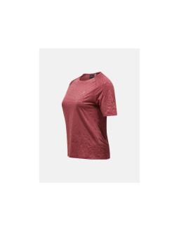 Koszulka damska peak performance w discover t-shirt kolor czerwony 2