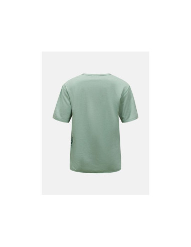 Koszulka damska peak performance w trail shortsleeve kolor zielony