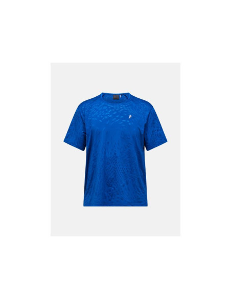 Koszulka męska peak performance m discover t-shirt kolor niebieski