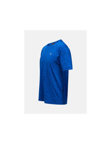 Koszulka męska peak performance m discover t-shirt kolor niebieski