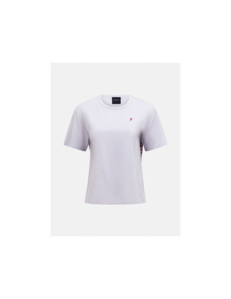 Koszulka męska peak performance m trail shortsleeve kolor czerwony