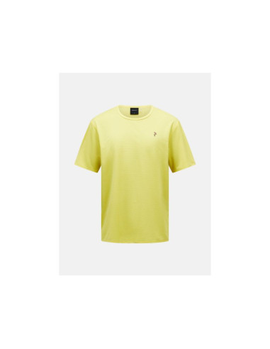 Koszulka męska peak performance m trail shortsleeve kolor żółty