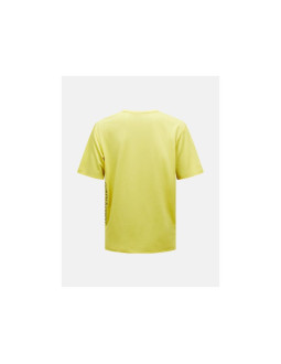 Koszulka męska peak performance m trail shortsleeve kolor żółty 2
