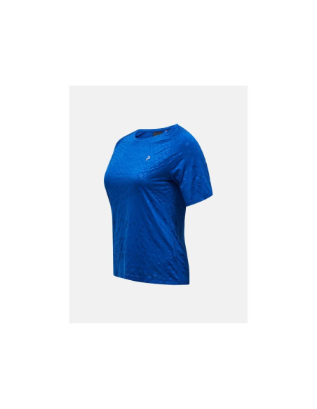 Koszulka damska peak performance w discover t-shirt kolor niebieski