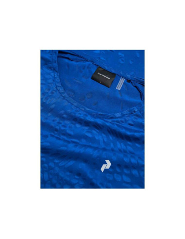 Koszulka damska peak performance w discover t-shirt kolor niebieski