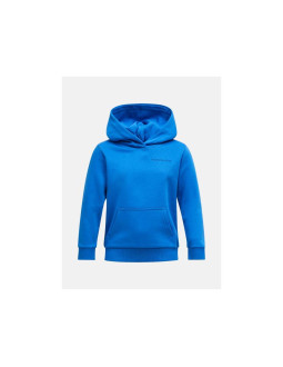 Bluza juniorska peak performance jr original small logo hood kolor niebieski