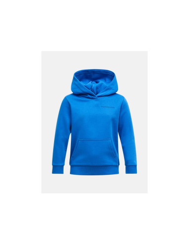 Bluza juniorska peak performance jr original small logo hood kolor niebieski