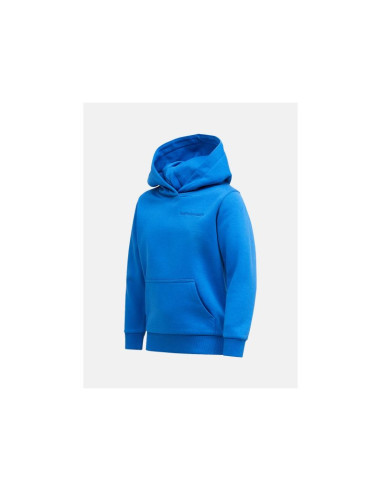 Bluza juniorska peak performance jr original small logo hood kolor niebieski