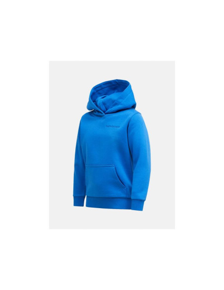 Bluza juniorska peak performance jr original small logo hood kolor niebieski