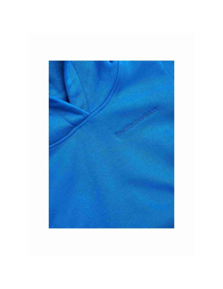 Bluza juniorska peak performance jr original small logo hood kolor niebieski