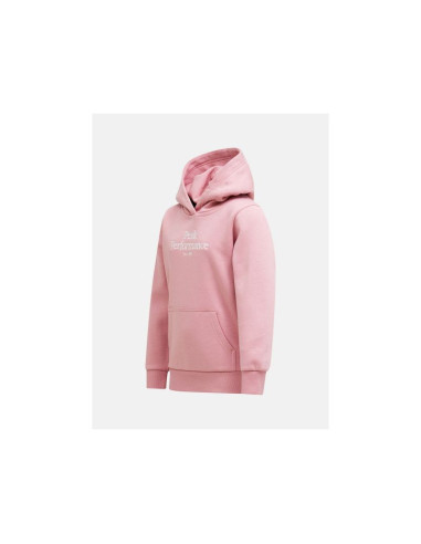 Bluza juniorska peak performance jr original small logo hood kolor różowy
