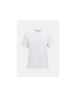 Koszulka męska peak performance m wool-blend shortsleeve kolor biały