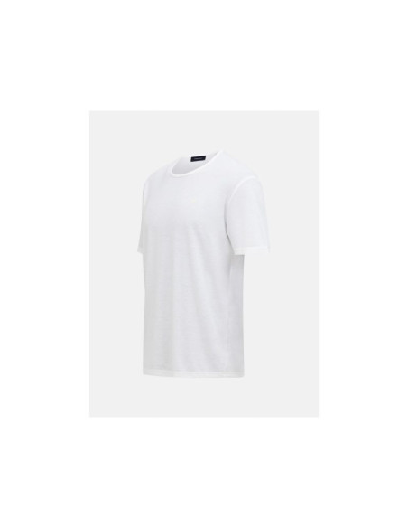 Koszulka męska peak performance m wool-blend shortsleeve kolor biały