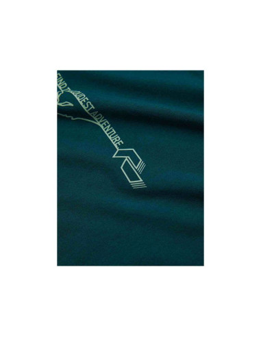 Koszulka męska peak performance m wool-blend shortsleeve kolor zielony