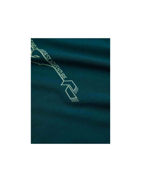 Koszulka męska peak performance m wool-blend shortsleeve kolor zielony