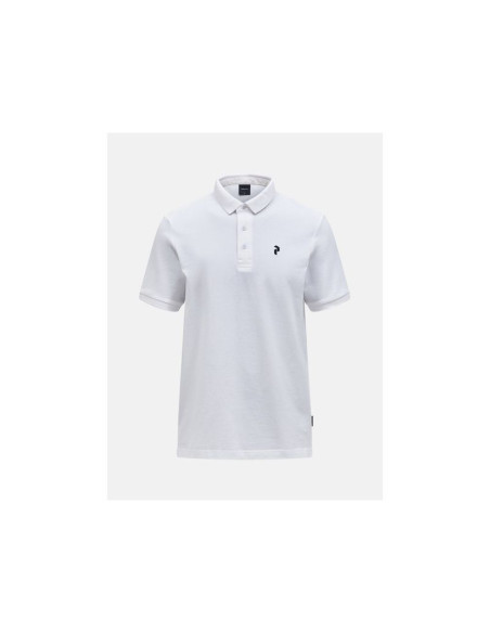 Koszulka męska peak performance m classic cotton polo kolor biały