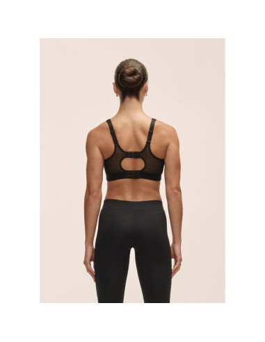 Stanik sportowy casall high impact sports bra kolor czarny