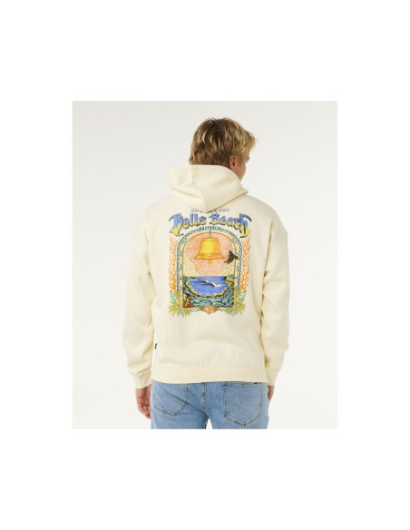 Bluza męska rip curl bells pro 26 hood biała