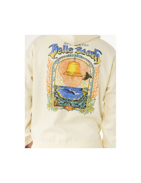 Bluza męska rip curl bells pro 26 hood biała