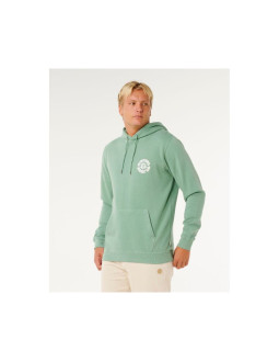 Bluza męska rip curl pacific rinse hood zielona