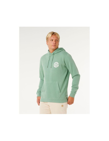 Bluza męska rip curl pacific rinse hood zielona